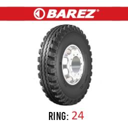 لاستیک خودرو بارز مدل دو خط UTN (گل جلو نخی، 2خط) سایز 12.00R24 (325/95R24)