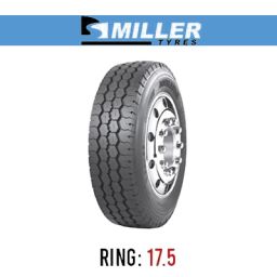 لاستیک خودرو میلر مدل ML728 (گل عقب) سایز 235/75R17.5