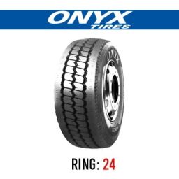 لاستیک خودرو اونیکس مدل HO122 (گل عقب، بریجستونی) سایز 12.00R24 (325/95R24)