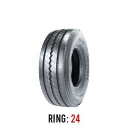 لاستیک خودرو جیان روی مدل A505 (گل جلو،سیمی) سایز 12.00R24 (325/95R24)