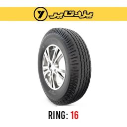 لاستیک خودرو یزد تایر مدل YTB-500 (گل جلو،نخی) سایز 7.00R16