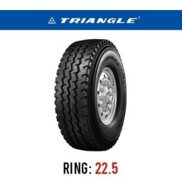 لاستیک خودرو تراینگل مدل TR668 (گل جلو،سیمی) سایز 315/80R22.5