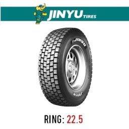 لاستیک خودرو جینیو مدل JY958 (گل عقب) سایز 315/80R22.5