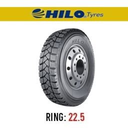 لاستیک خودرو هیلو مدل 700 (گل عقب، معدنی) سایز 315/80r22.5