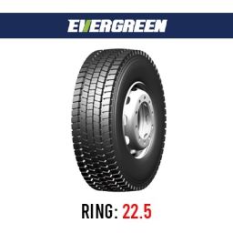 لاستیک خودرو اورگرین مدل EDR611 (گل عقب) سایز 315/70R22.5