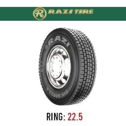 لاستیک خودرو رازی مدل RT1 (گل عقب) سایز 315/80R22.5