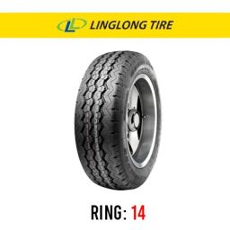 لاستیک خودرو لینگ لانگ مدل R666 سایز 205/75R14 (دور سفید)