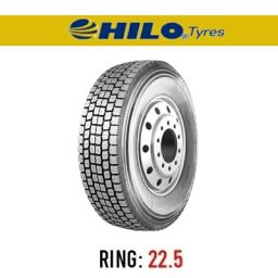 لاستیک خودرو هیلو مدل 755 (گل عقب) سایز 315/80r22.5