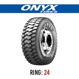 لاستیک خودرو اونیکس مدل HO826 (گل عقب، معدنی) سایز 12.00R24 (325/95R24)