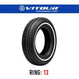 لاستیک خودرو ویتور مدل Galaxy R1 سایز  175/70R13 (دور سفید) (تاریخ تولید 2024)