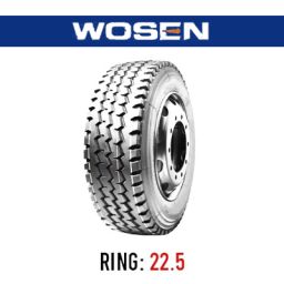 لاستیک خودرو ووسن مدل WS118 (گل جلو) سایز 315/80R22.5