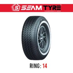 لاستیک خودرو سیام مدل Max Tour سایز 195/80R14 (دور سفید)