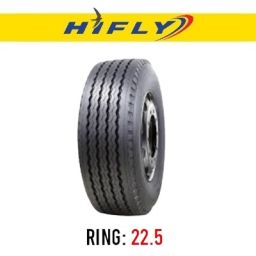 لاستیک خودرو های فلای مدل HH107 (گل جلو و عقب، 4 خط) سایز 385/65R22.5