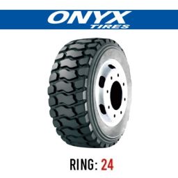 لاستیک خودرو اونیکس مدل HO317 (گل عقب، معدنی) سایز 12.00R24 (325/95R24)