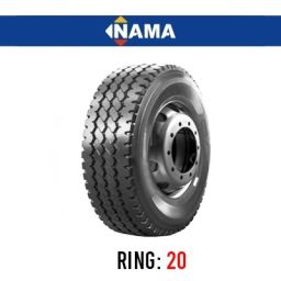 لاستیک خودرو نما مدل NA18 (گل جلو ، 3خط) سایز 10.00R20