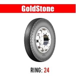 لاستیک خودرو گلدستون مدل MRN (گل جلو،4خط،نخی)  سایز 12.00R24 (325/95R24)