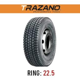 لاستیک خودرو ترازانو مدل CM335 (گل عقب) سایز 315/70R22.5
