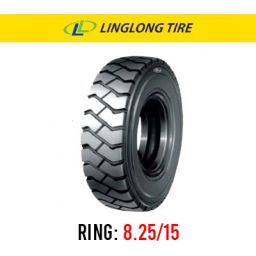 لاستیک لیفتراک لینگ لانگ مدل LL45 (بادی) سایز 8.25R15