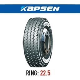 لاستیک خودرو کپسن مدل S09 (گل جلو،پهن) سایز 315/80R22.5