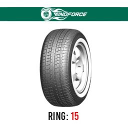 لاستیک خودرو ویندفورس مدل Prime Tour سایز 225/70R15 (دور سفید،4لایه)