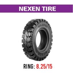 لاستیک لیفتراک توپر نکسن مدل Solid Pro سایز 8.25R15