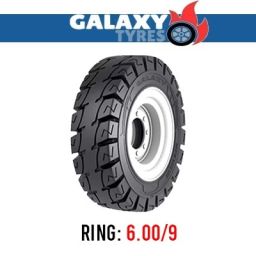 لاستیک لیفتراک گلکسی مدل MFS101 (توپر) سایز 6.00R9