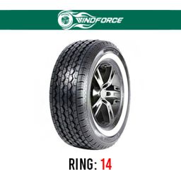 لاستیک خودرو ویندفورس مدل Touring Max سایز 205/75R14 (دور سفید، 8لایه)