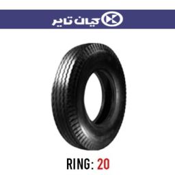 لاستیک خودرو کیان تایر(البرز) مدل 750 (گل جلو) سایز 11.00R20