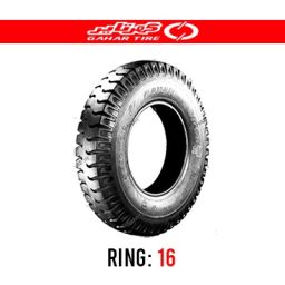 لاستیک خودرو گهر مدل D20 (گل عقب نخی،درجه یک) سایز 7.50R16