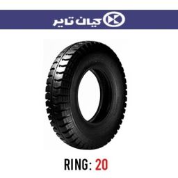 لاستیک خودرو کیان تایر(البرز) مدل 450 (گل عقب، سوپر) سایز 11.00R20