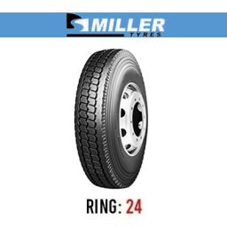 لاستیک خودرو میلر مدل ML680 (گل جلو) سایز 12.00R24 (325/95R24)