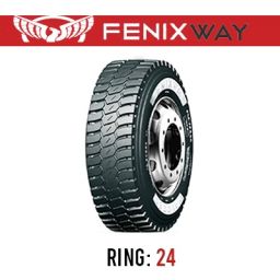 لاستیک خودرو فنیکس وی مدل Valor80 (گل معدنی) سایز 12.00R24 (325/95R24)