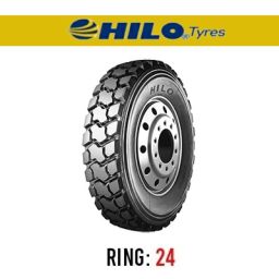 لاستیک خودرو هیلو مدل 309 (گل معدنی) سایز 12.00R24 (325/95R24)