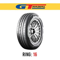 لاستیک خودرو جی تی رادیال مدل  FE2 سایز 195/60R16