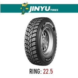 لاستیک خودرو جینیو مدل JD758 (گل معدنی) سایز 315/80R22.5