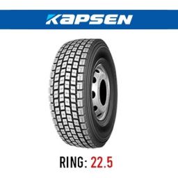 لاستیک خودرو کپسن مدل HS102 (گل عقب) سایز 315/80R22.5