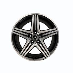 رینگ اسپرت فابریک بنز CLA45 رنگ رخ تراش مشکی سایز 18 اینچ (یک دست)