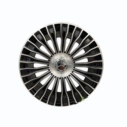 رینگ اسپرت بنز میباخ رنگ رخ تراش مشکی سایز 20 اینچ (یک دست)