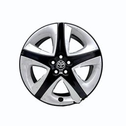 رینگ اسپرت فابریک تویوتا پریوس رنگ سیلور مشکی سایز 17 اینچ (یک دست)