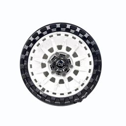 رینگ آفرودی بلک راینو رنگ سفید مشکی سایز 17 اینچ (یک دست)