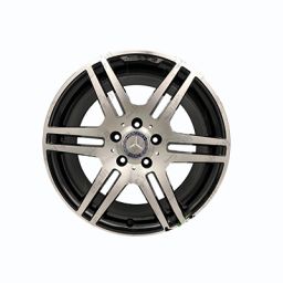 رینگ اسپرت بنز C200 رنگ رخ تراش مشکی سایز 17 اینچ (یک دست)