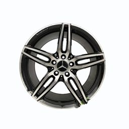 رینگ اسپرت فابریک بنز E250 رنگ رخ تراش مشکی سایز 18 اینچ (یک دست)