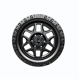 رینگ آفرودی بلک راینو رنگ مشکی سایز 17 اینچ (یک دست)