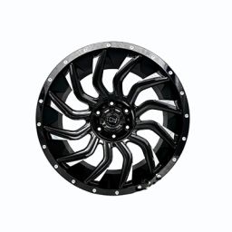 رینگ آفرودی بلک راینو رنگ مشکی سایز 20 اینچ (یک دست)