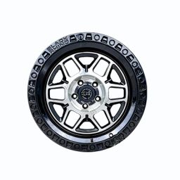 رینگ آفرودی بلک راینو رنگ رخ تراش مشکی سایز 17 اینچ (یک دست)