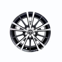 رینگ اسپرت فابریک تویوتا کرولا رنگ رخ تراش مشکی سایز 16 اینچ (یک دست)