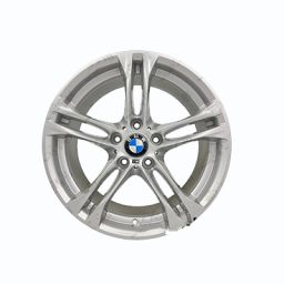 رینگ اسپرت فابریک بی ام و 528i رنگ سیلور سایز 18 اینچ (یک دست)