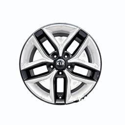 رینگ فابریک اسپرت کیا سراتو کوپه رنگ مشکی سیلور سایز 17 اینچ (یک دست)