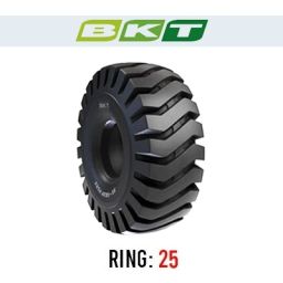 لاستیک جرثقیل بی کا تی مدل L3 (گل ابرو، نخی) سایز 445/95R25 (16.00r25)