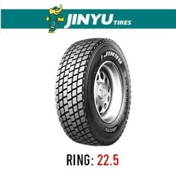 لاستیک خودرو جینیو مدل JD575 (گل عقب) سایز 315/70R22.5
